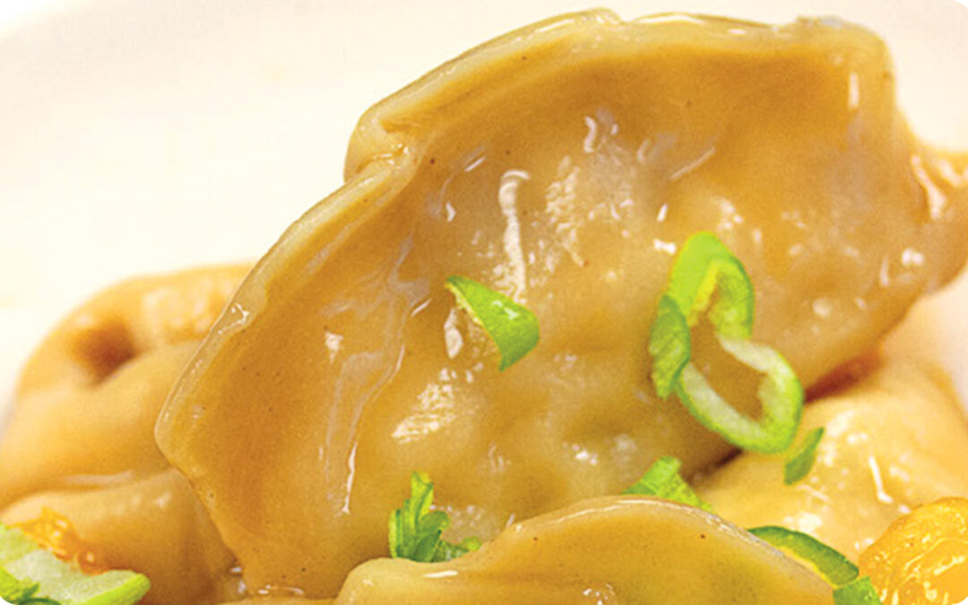 Mandarin Orange Dumplings