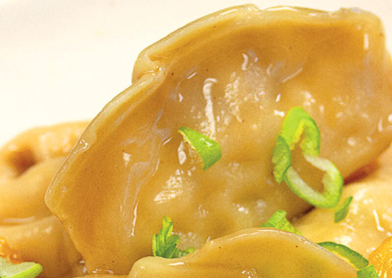 Mandarin Orange Dumplings